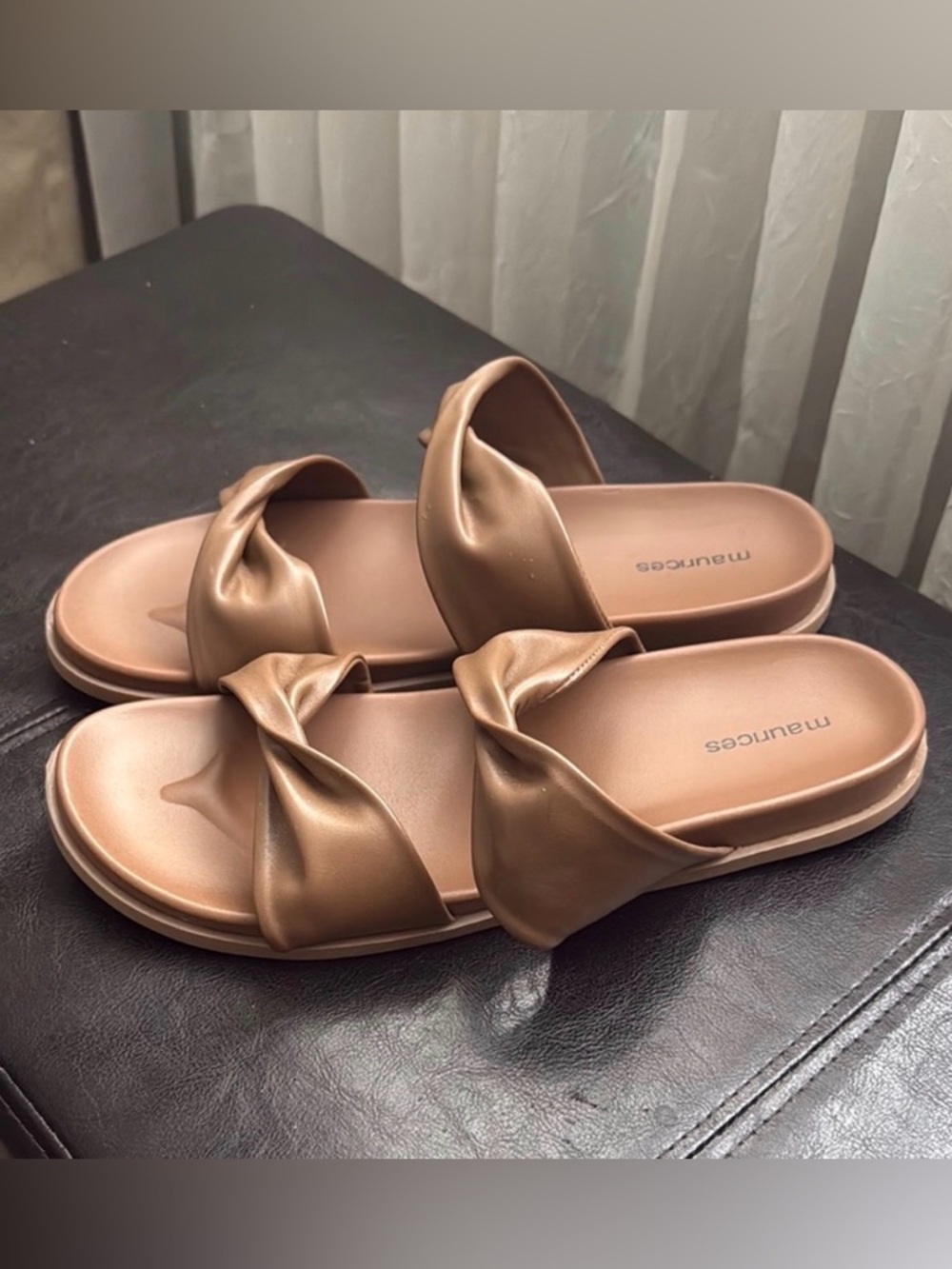 Comfy slip-on sandals